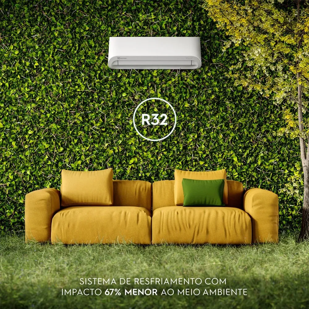 Ar-Condicionado Split Electrolux Inverter 24.000 BTUs Color Adapt Frio Triple Protection (JI24F/JE24F)