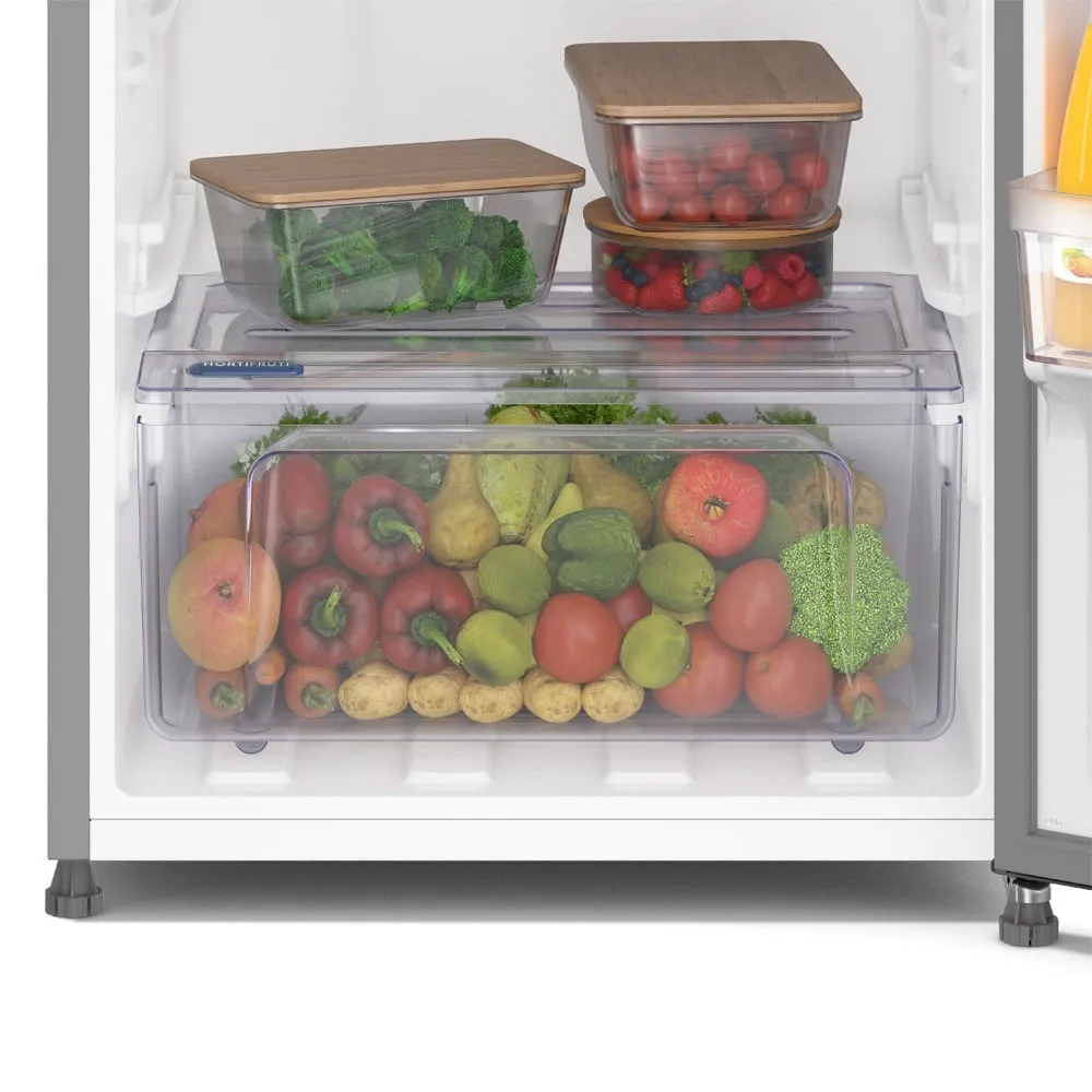 Geladeira Electrolux Frost Free 400L AutoSense Inverter Duplex Inox Look (IF44S)