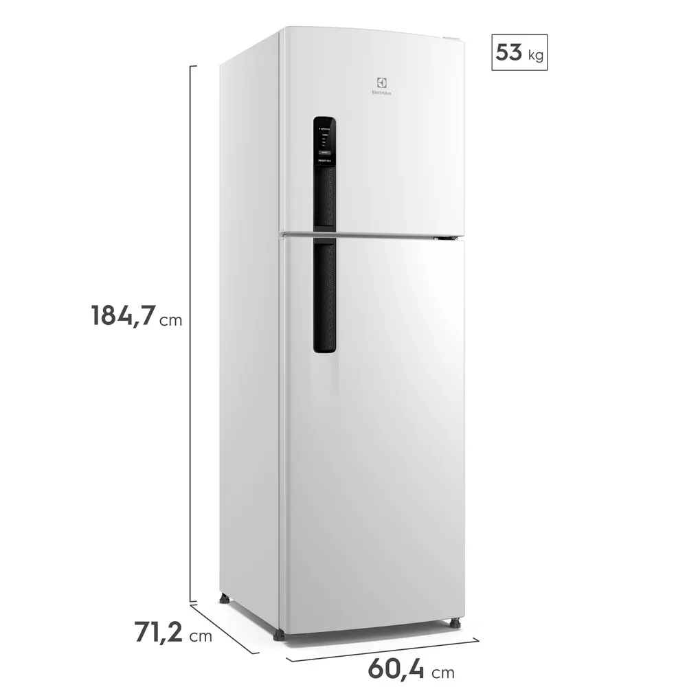 Geladeira Electrolux Frost Free 400L AutoSense Inverter Duplex Branca (IF44)