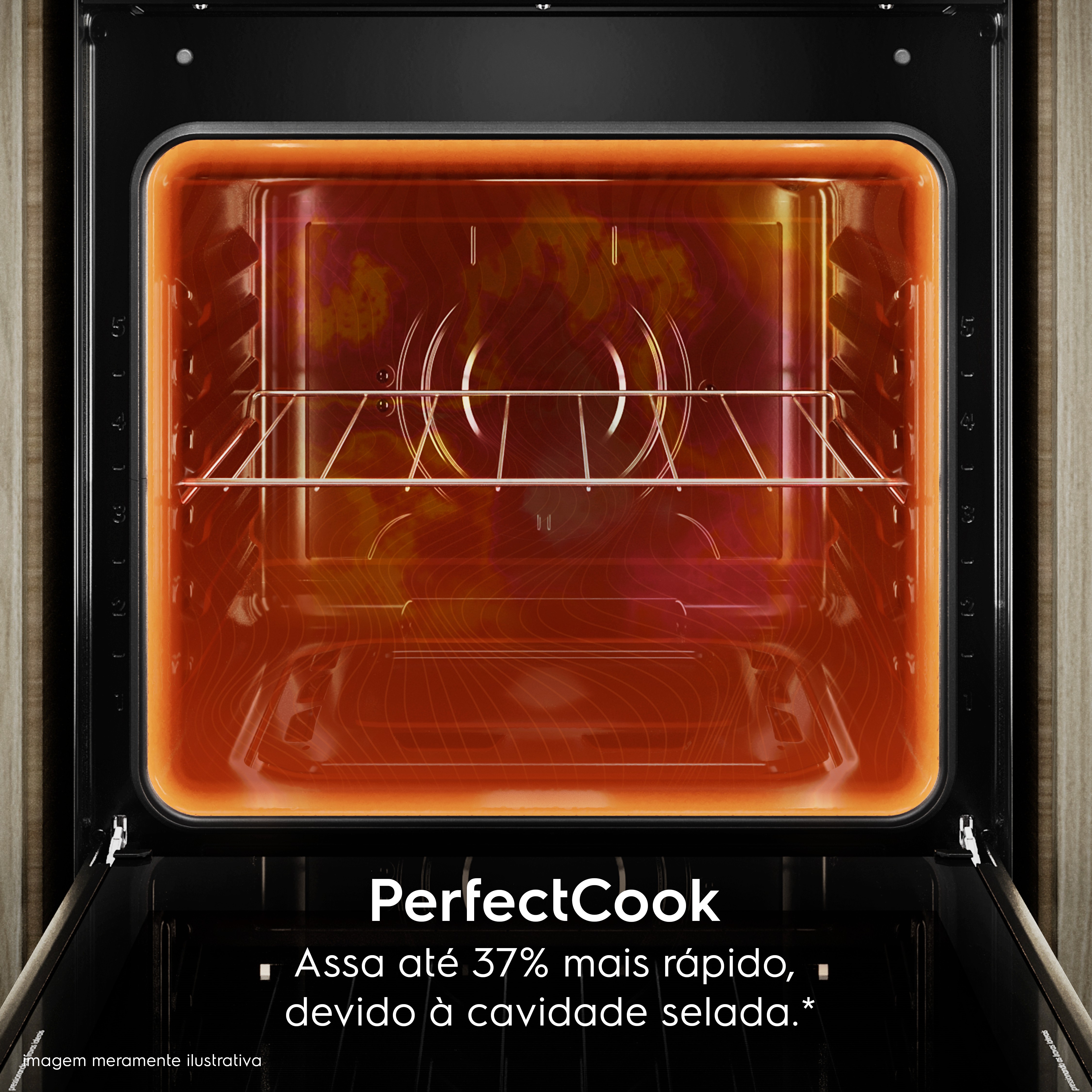 Fogão 5 bocas Electrolux Branco Efficient Mesa Inox, PerfectCook e VaporBake® (FE5IW)
