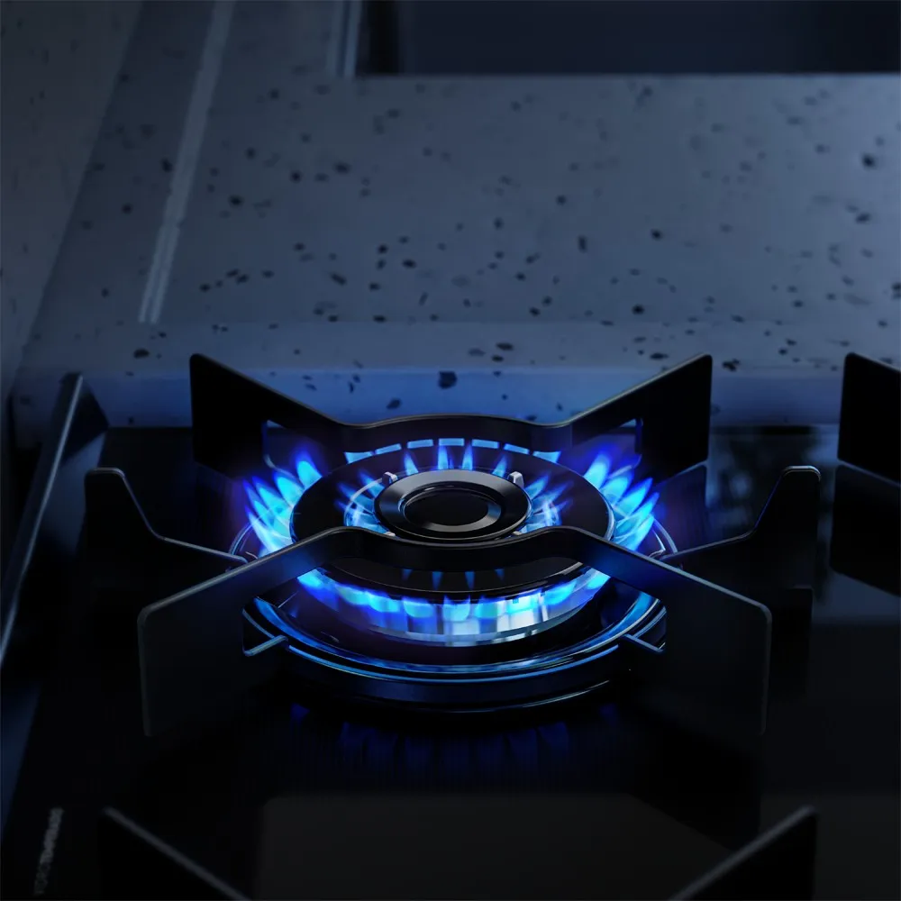 Fogão de Embutir 4 bocas Electrolux Preto Experience Mesa de Vidro e Tripla Chama (FE4BP)