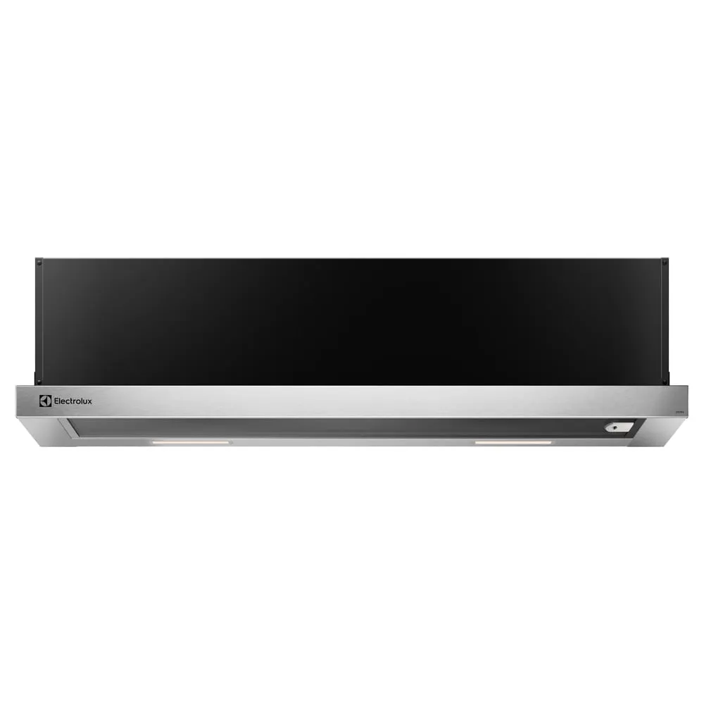 Depurador de Ar Electrolux 90cm Retrátil Inox Efficient com Luz de Led (DE9RS)