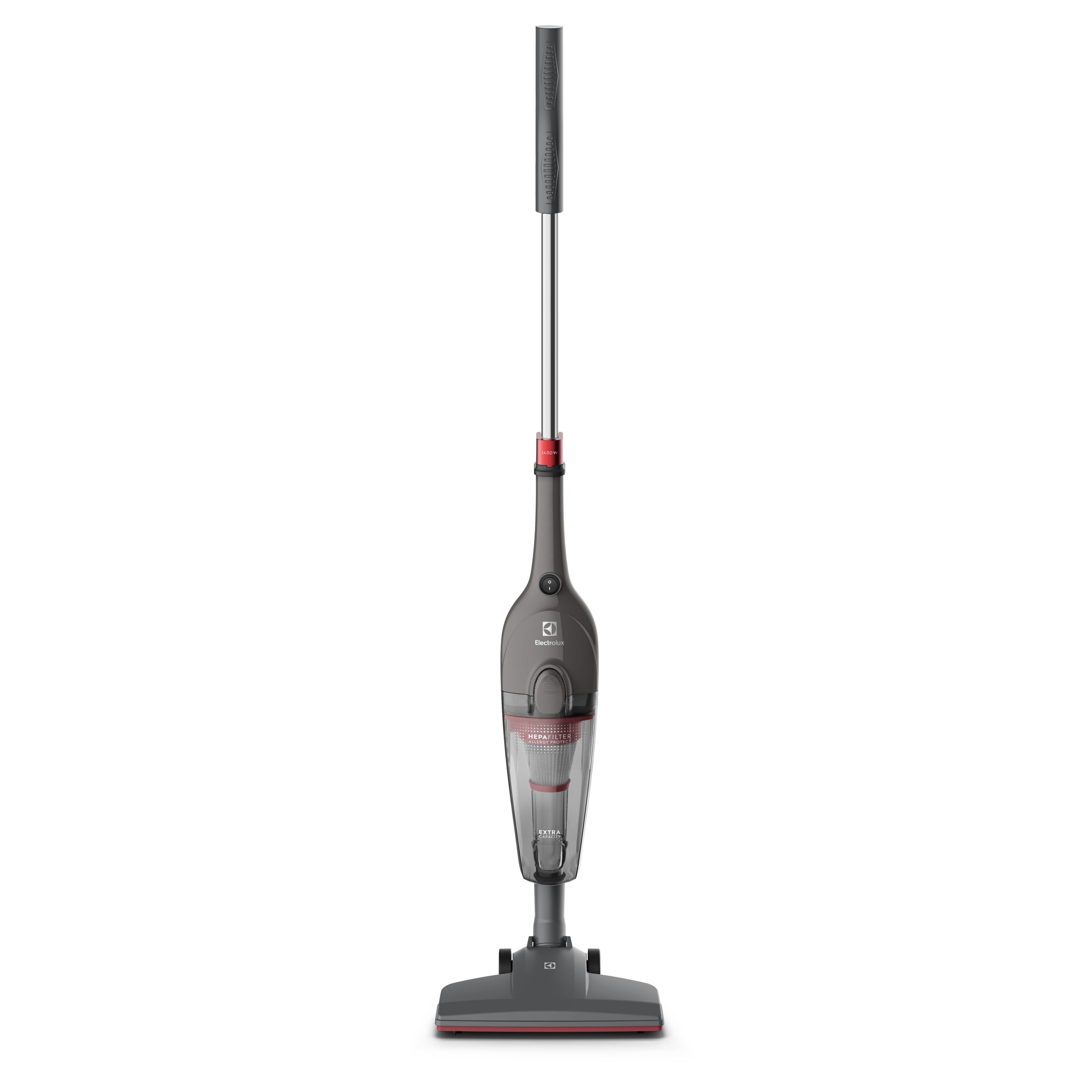 Aspirador de Pó Vertical com Fio Electrolux 1450W 2 em 1 Ultra Filtro HEPA Cinza (STK15)