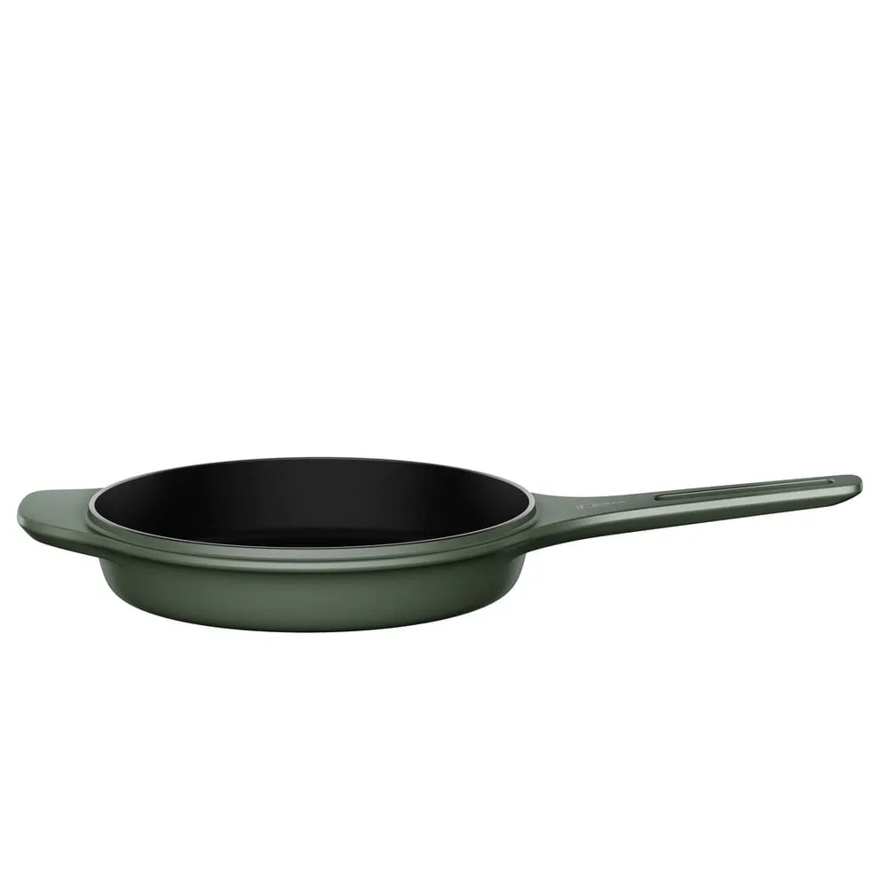 Frigideira de Ferro Fundido Esmaltado Electrolux 26cm verde Linha 100 Anos Celebre Preparos