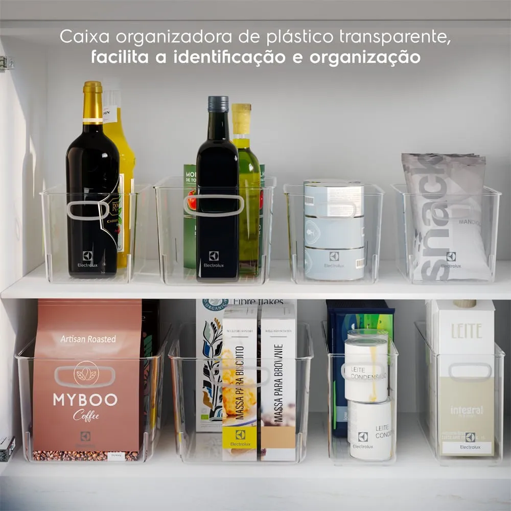 Kit 2 Caixas Organizadoras Electrolux Experience Modular 2,8L
