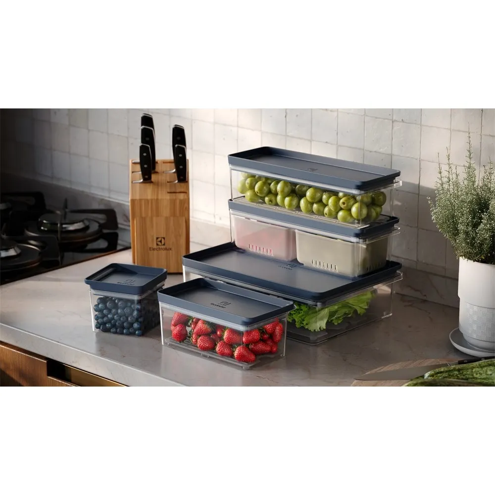 Organizador de Geladeira Electrolux Experience com Escorredor 2,3L