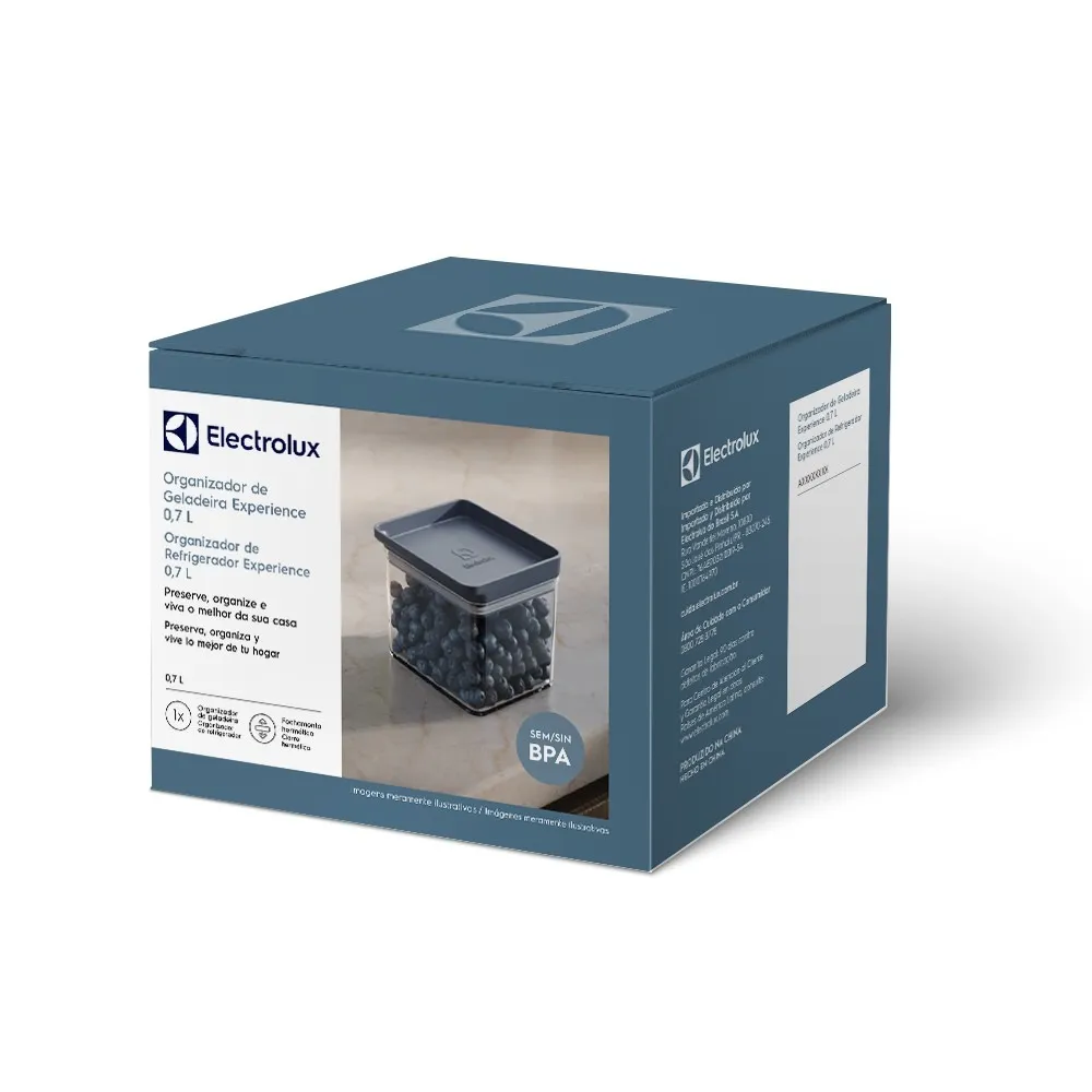 Organizador de Geladeira Electrolux Experience 0,7L