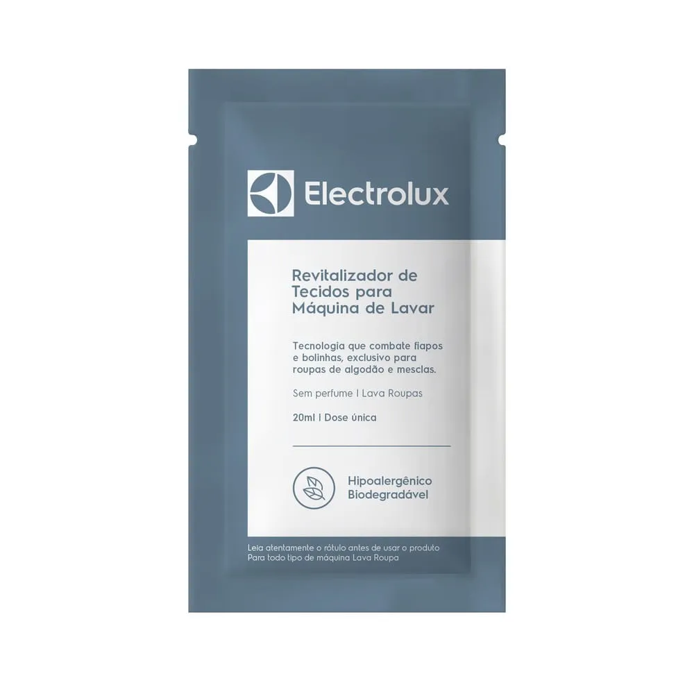 Revitalizador de Tecidos Electrolux 20ml para Máquina de Lavar